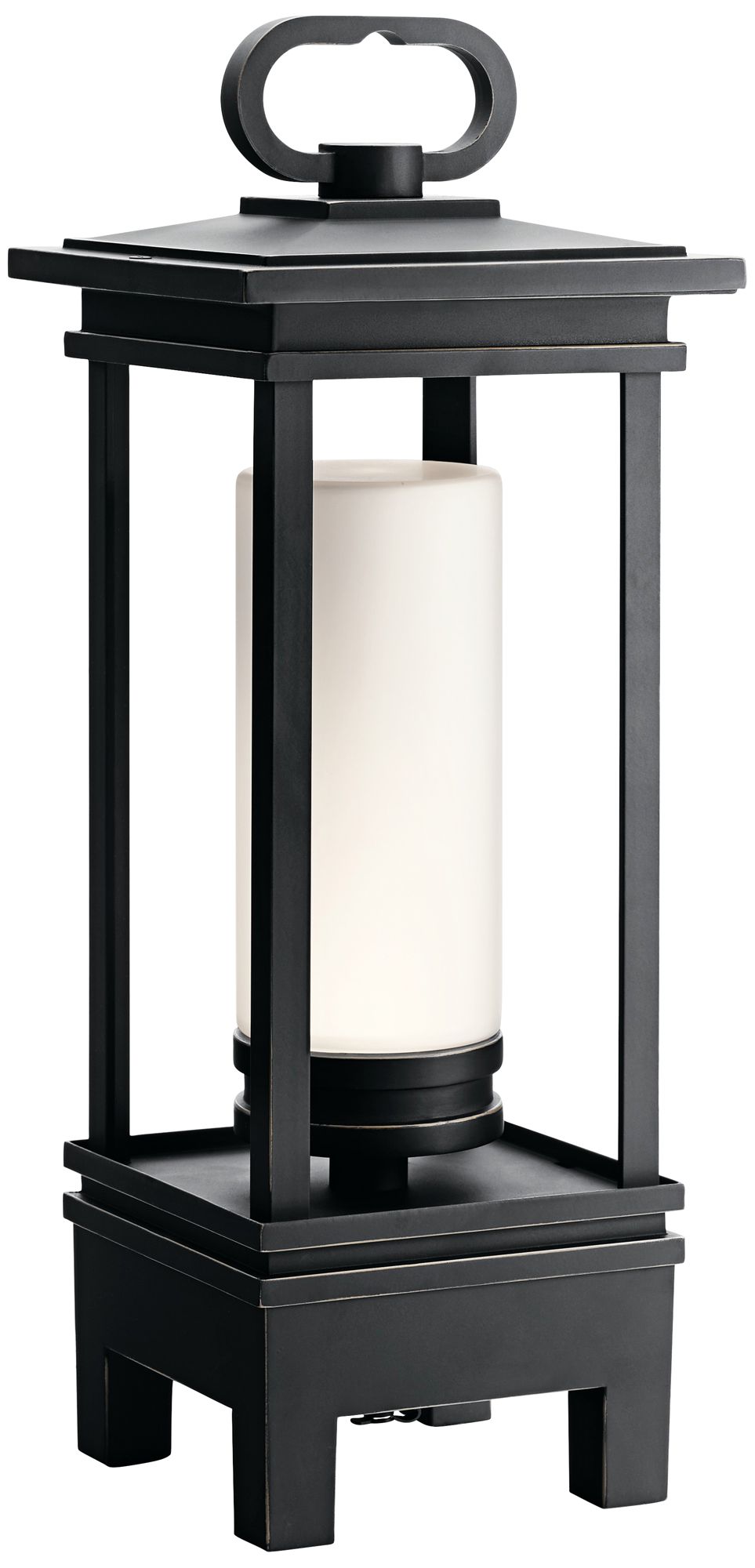 South Hope 19"H Portable LED Lantern with Bluetooth Speaker