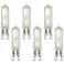 6-Pack 40 Watt 120V G9 Bi-Pin Xenon Light Bulbs
