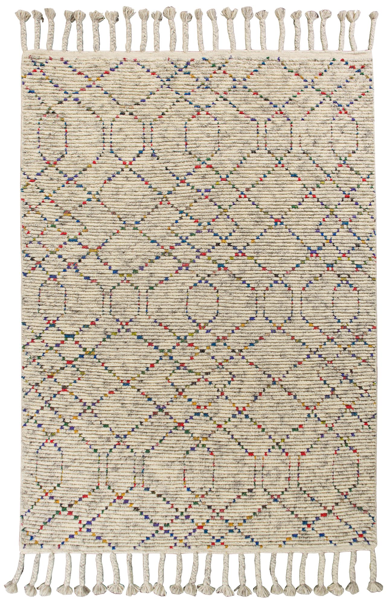 Austin 225 Natural Boho Wool Area Rug