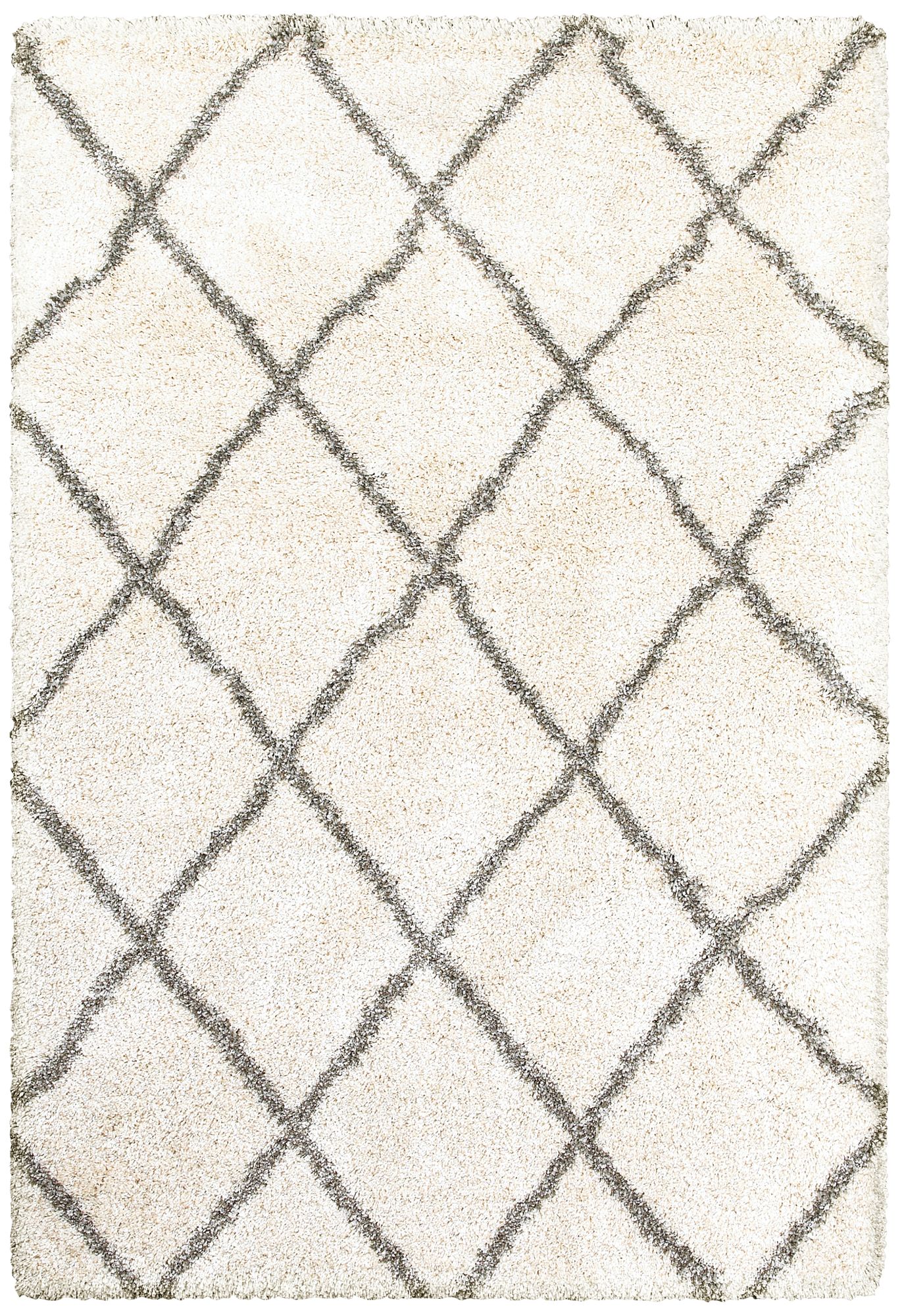 Henderson 090W9 Ivory and Gray Diamonds Area Rug 