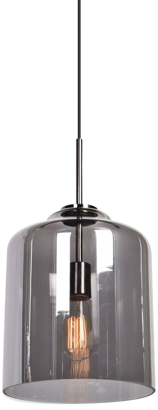 Simplicite 9 1/2" Wide Black Chrome Mini Pendant