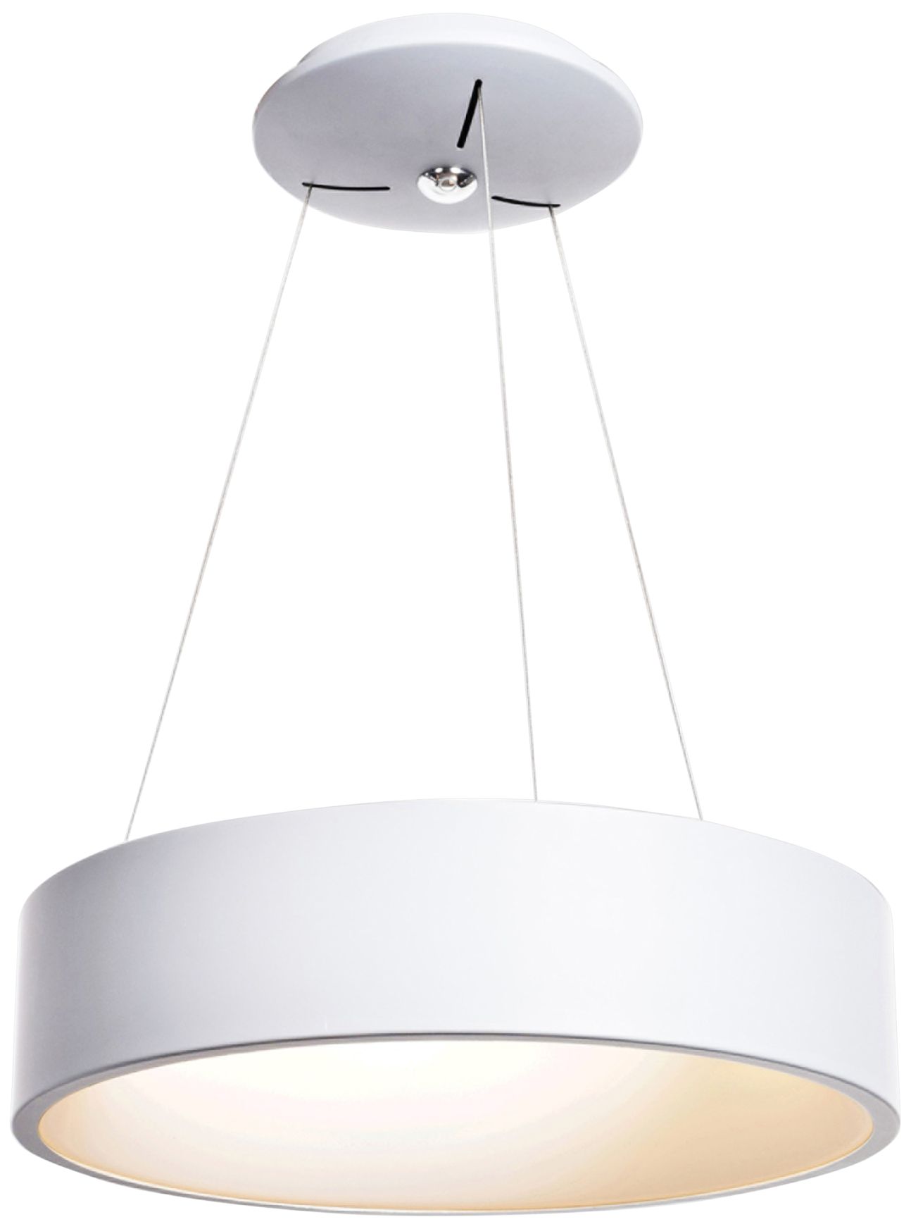 Radiant 17 3/4" Wide White LED Pendant Light
