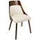 Anabelle Cream Fabric Dining Chair
