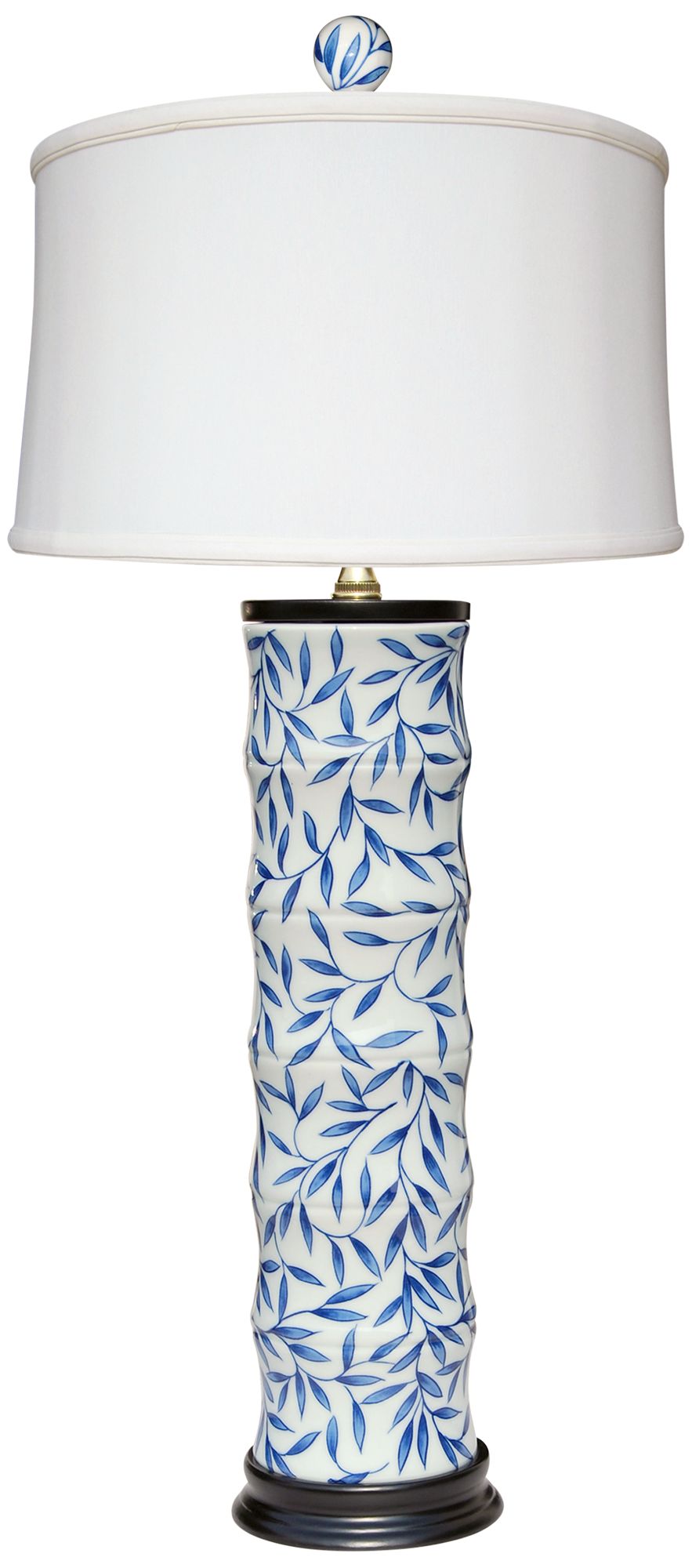 tall blue table lamps