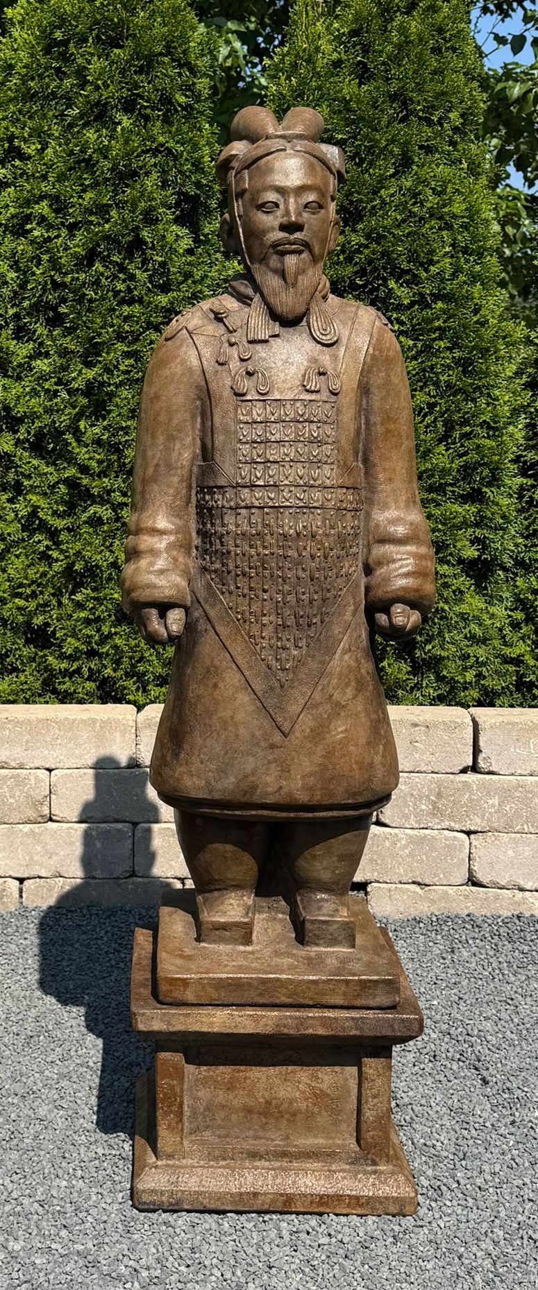 Henri Studio Standing General 42"H Aged Iron Garden Accent