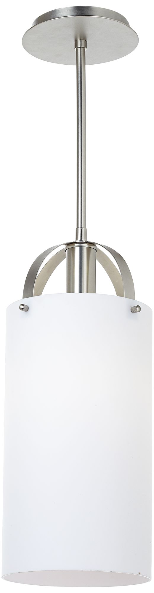 Micha 7" Wide Brushed Nickel Mini Pendant Light