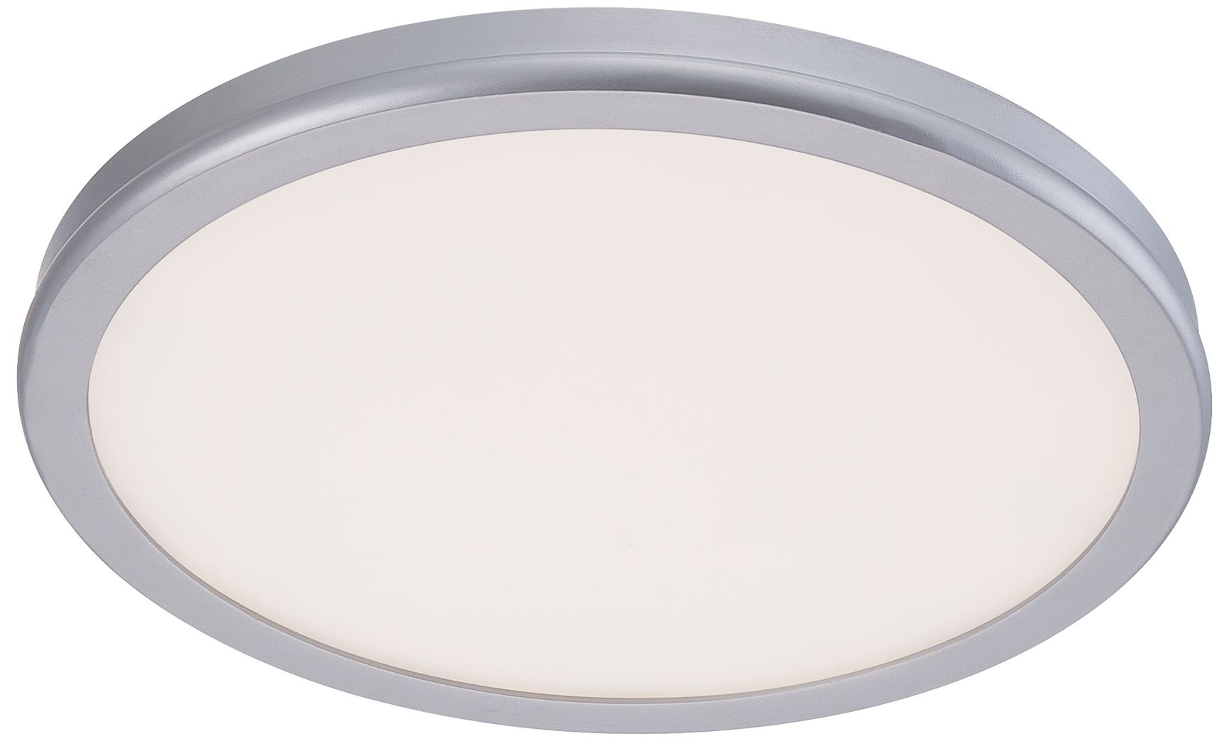 dweLED Geos 10 1/4" Wide Titanium LED Ceiling Light