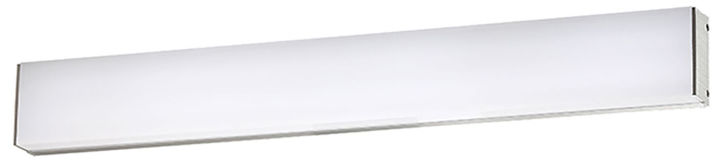 dweLED Strip 24" Wide Brushed Aluminum 3000K LED Bath Light