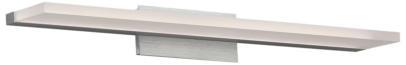 dweLED Level 24" Wide Brushed Aluminum LED Bath Light