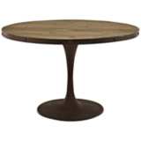 Drive 47&quot; Wide Brown Medium Round Dining Table