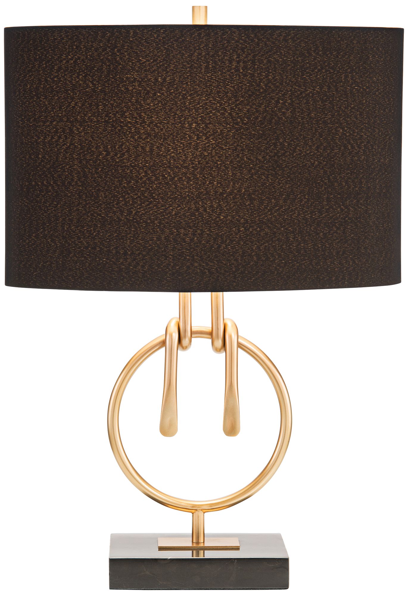 John Richard Trent Gold Plated Wrapped Knot Table Lamp
