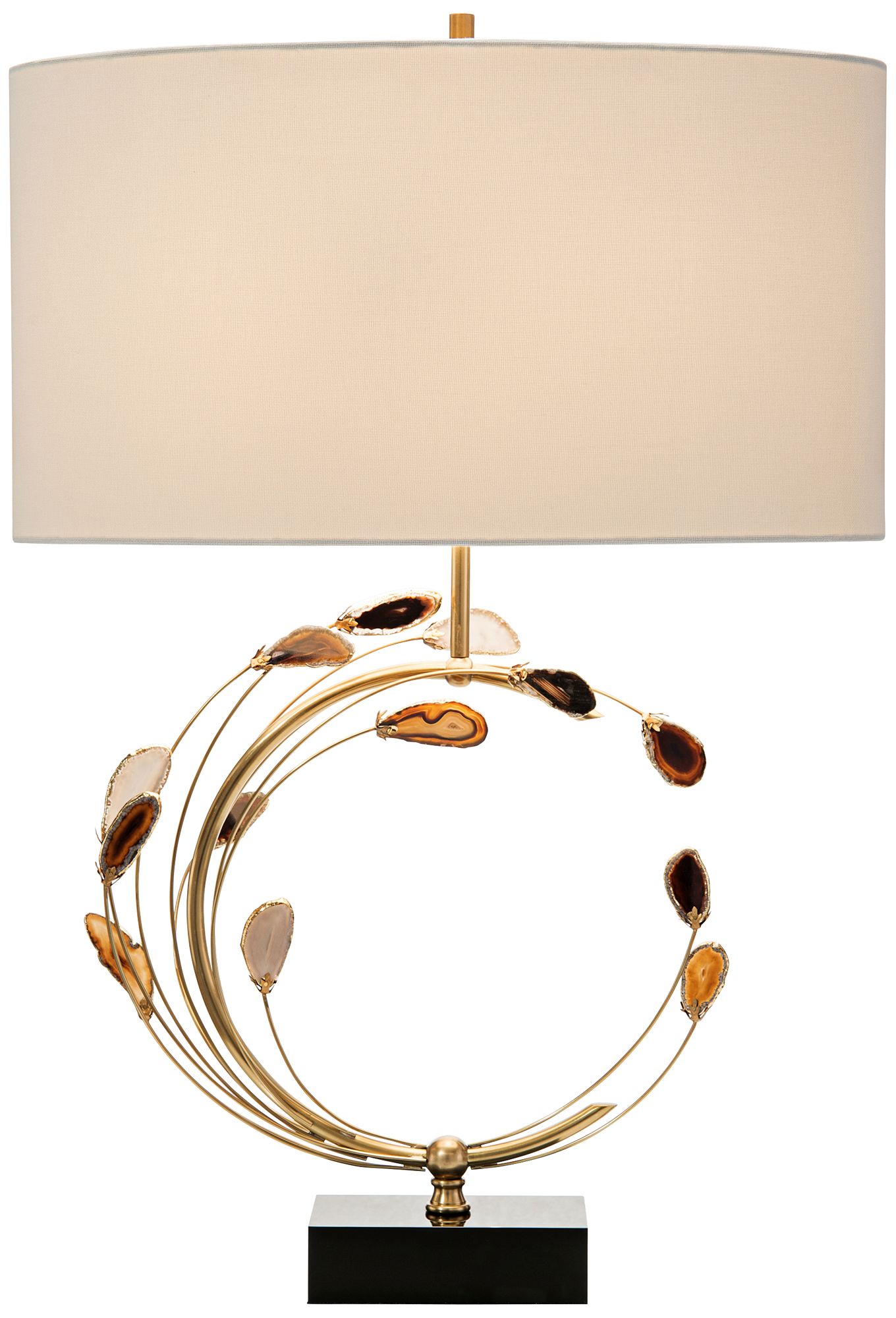 agate table lamp