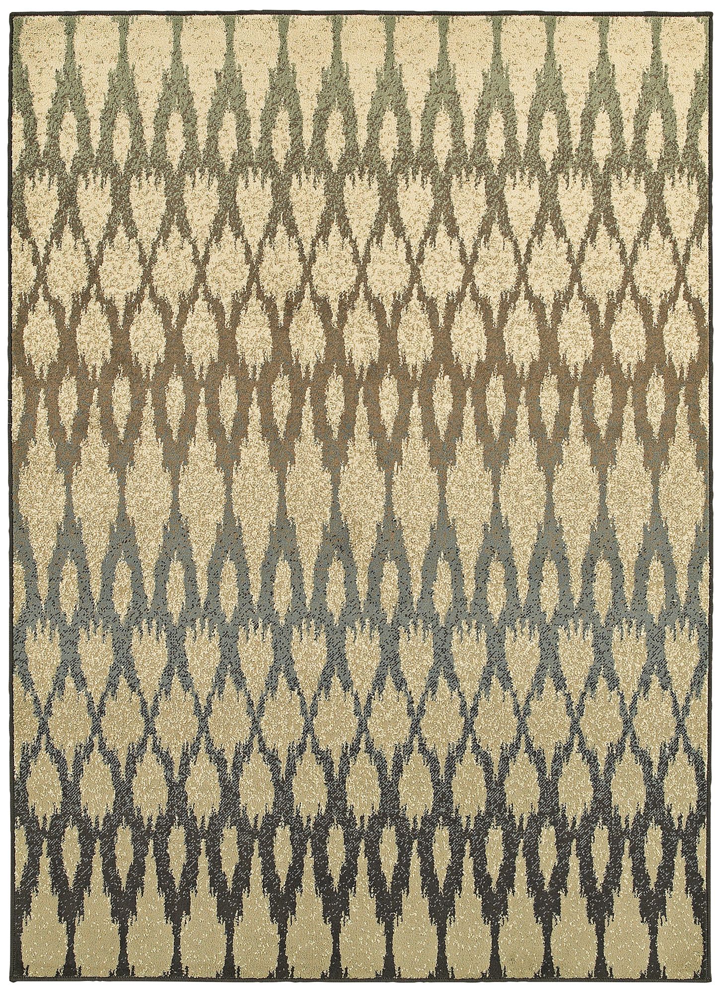 Brentwood 001H9 Multi-Color Ivory Area Rug