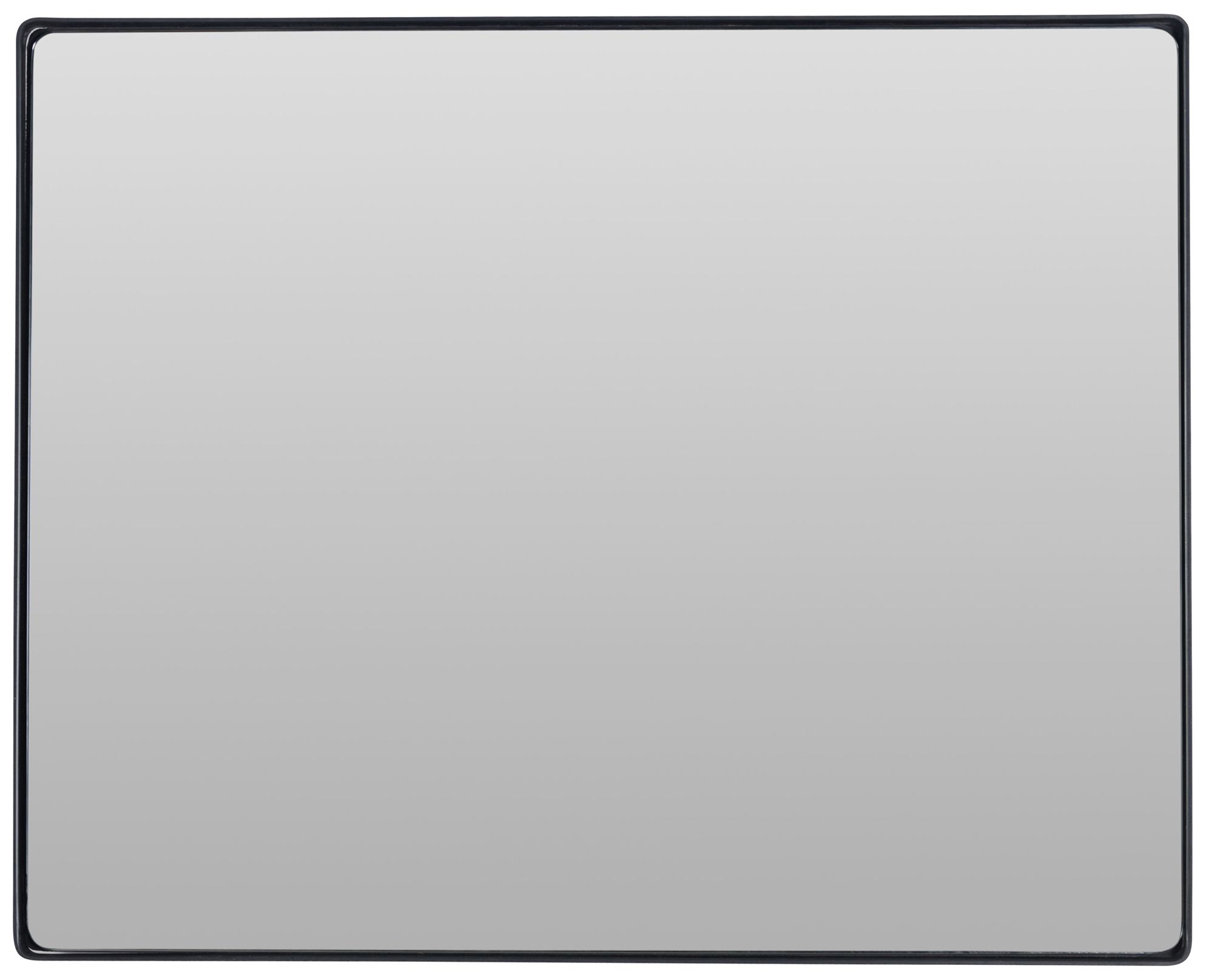 Varaluz Casa Jonah Black 30" x 24" Rectangular Wall Mirror