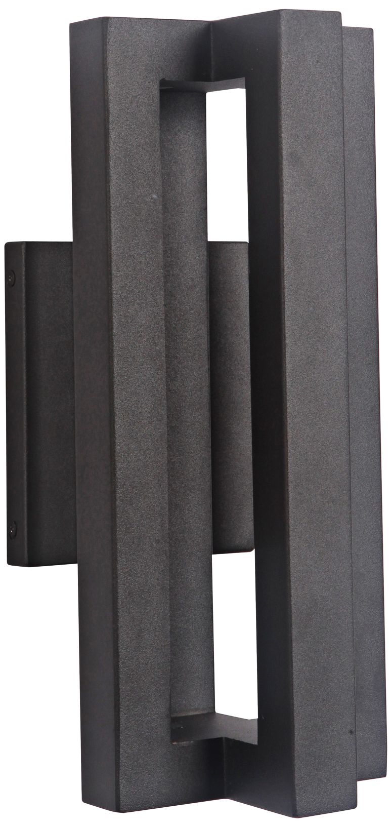 Craftmade Kai 14" High Matte Black LED Outdoor Wall Light