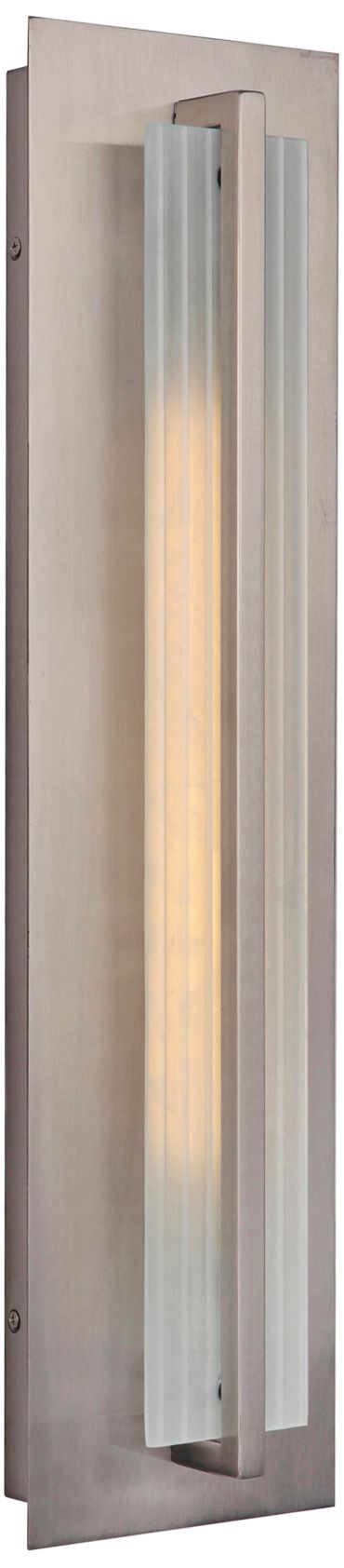 Allure 22"H Stainless Steel LED Pocket Outdoor Wall Light