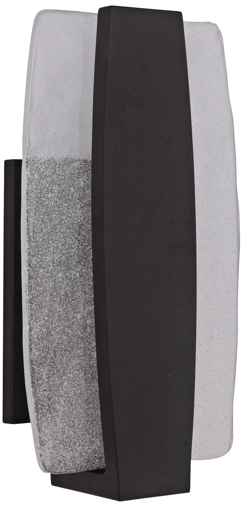 Craftmade Duo 11"H Midnight LED Pocket Outdoor Wall Light