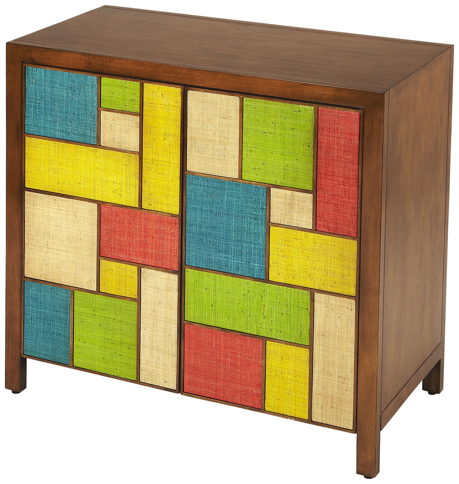 Composition 32" Wide 2-Door Modern Console Cabinet