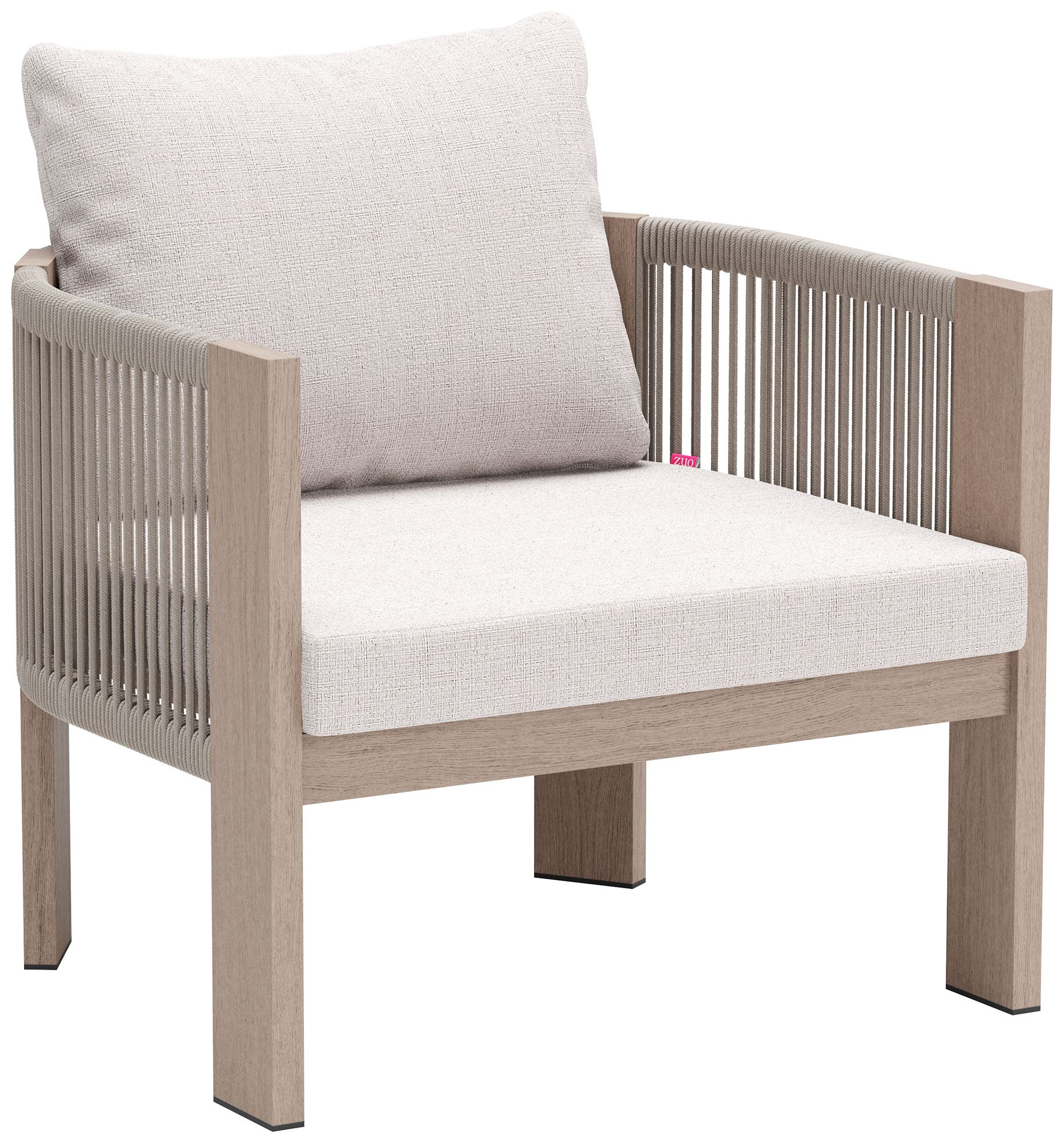 Zuo Rebel Accent Chair Beige