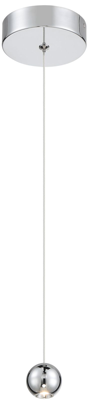 George Kovacs Itty Led 1-light Chrome Mini-pendant
