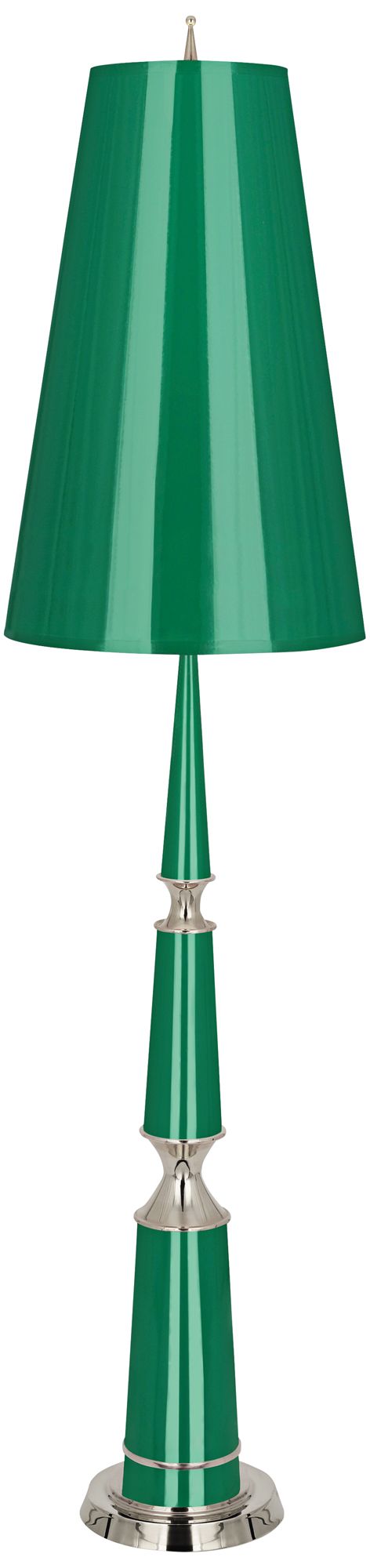 Versailles Emerald Green Lacquer Floor Lamp 