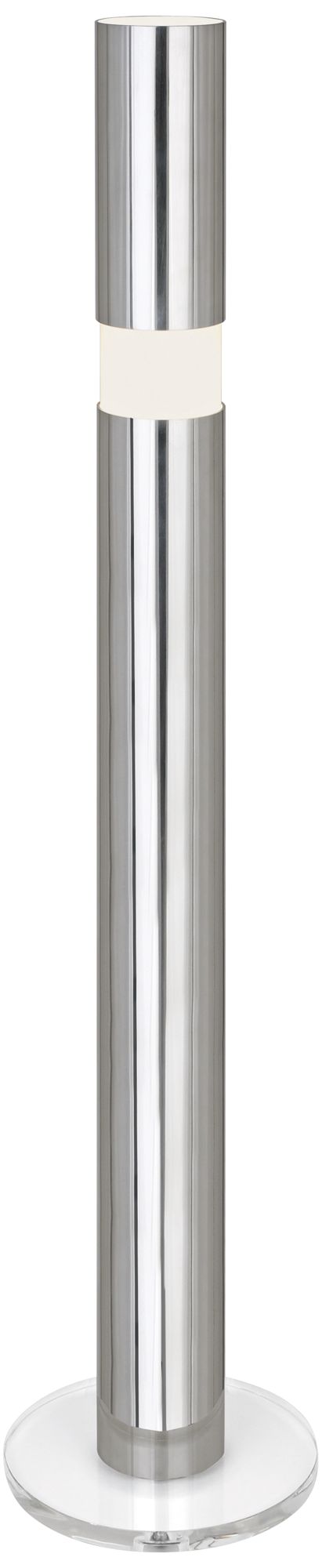 Robert Abbey Peek 59" High Polished Aluminum Floor Lamp