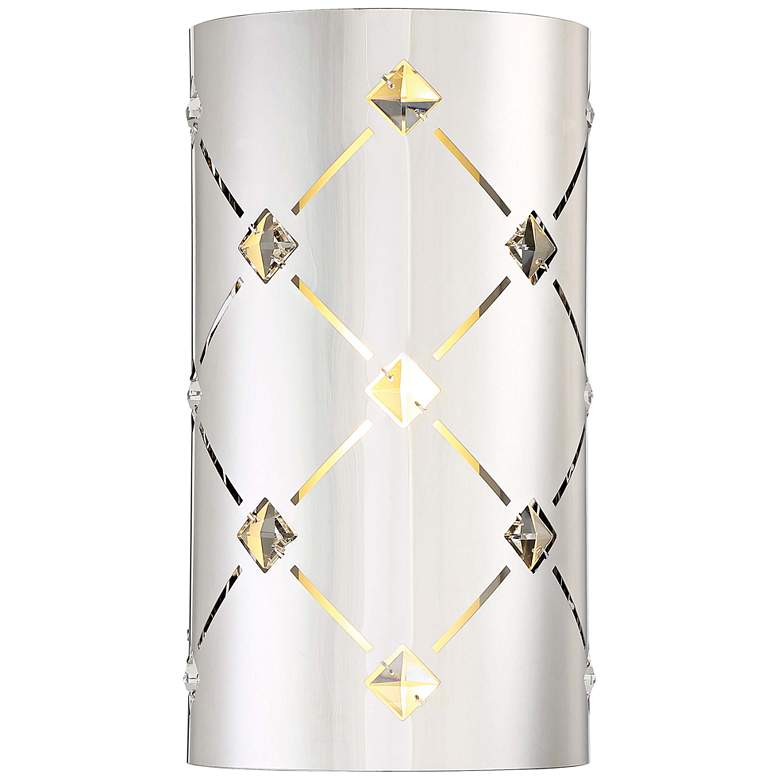 George Kovacs Crowned 12&quot; High Chrome LED Wall Sconce