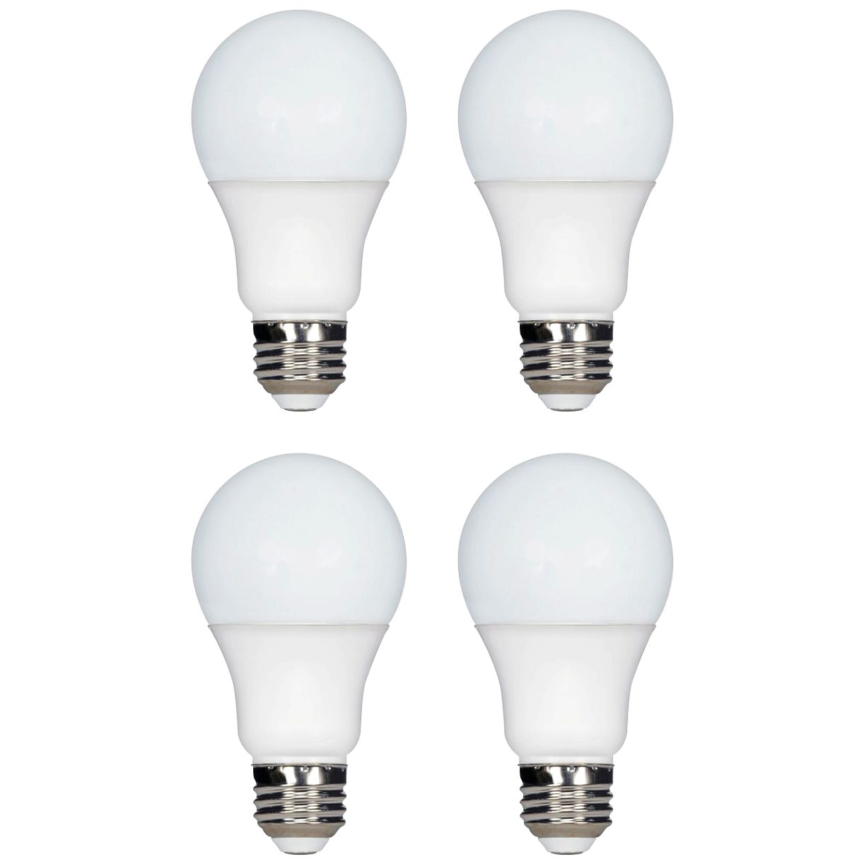 75W Equivalent Tesler 11W LED Dimmable Standard 4-Pack A19