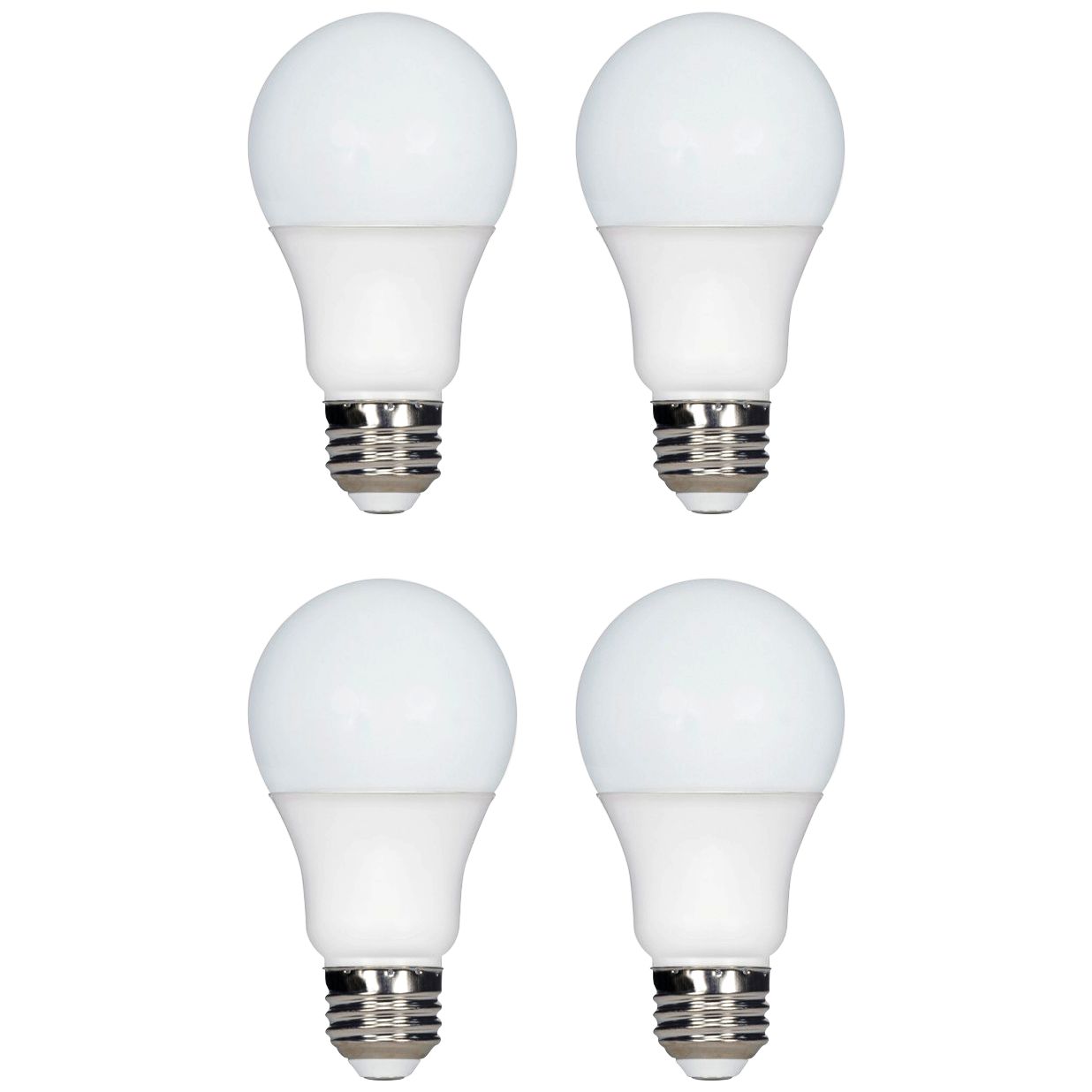 100W Equivalent Tesler 16W LED Dimmable Standard 4-Pack A19