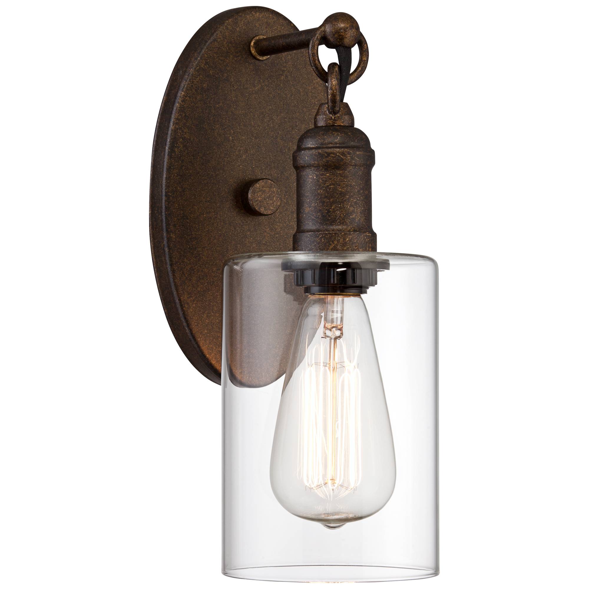 Cloverly 11 3 4" High Bronze Led Wall Sconce