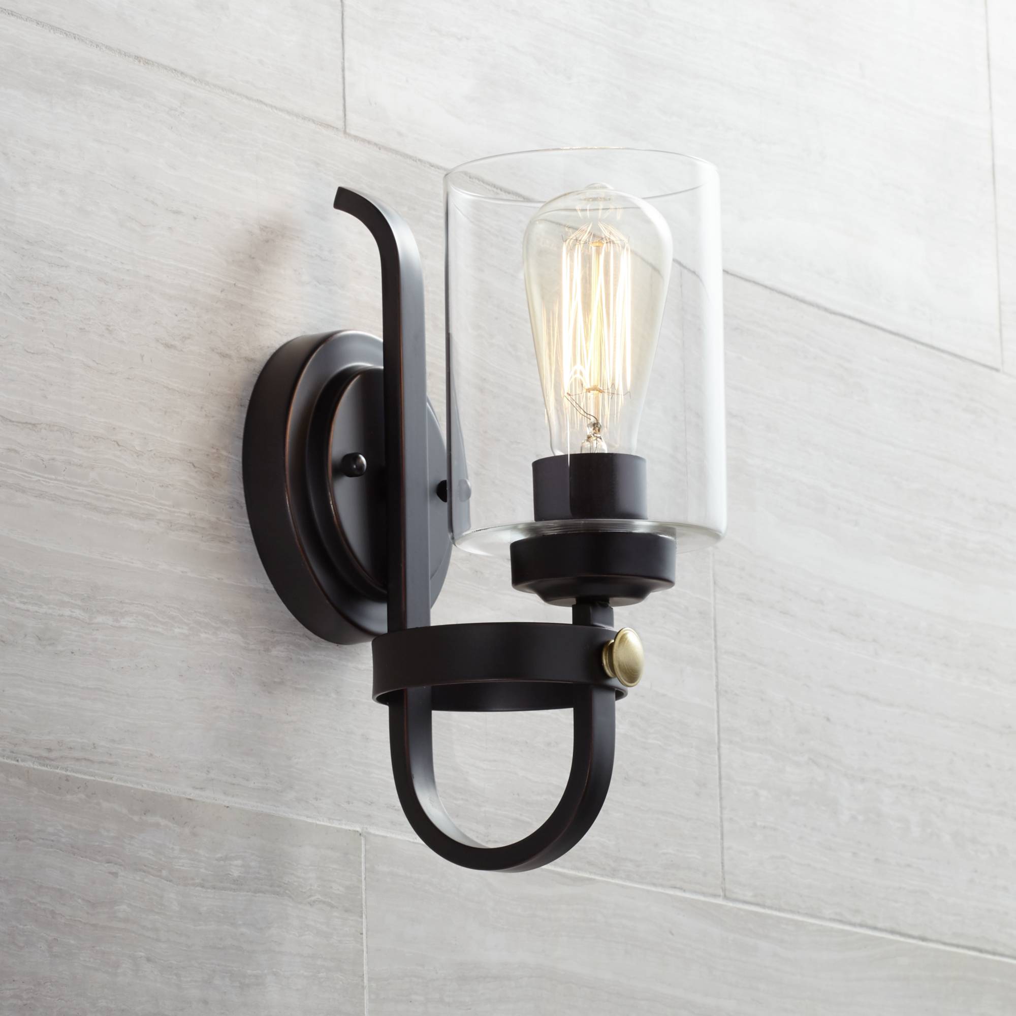 Details About Rustic Farmhouse Wall Light Sconce Led Bronze 12 Fixture For Bedroom Hallway