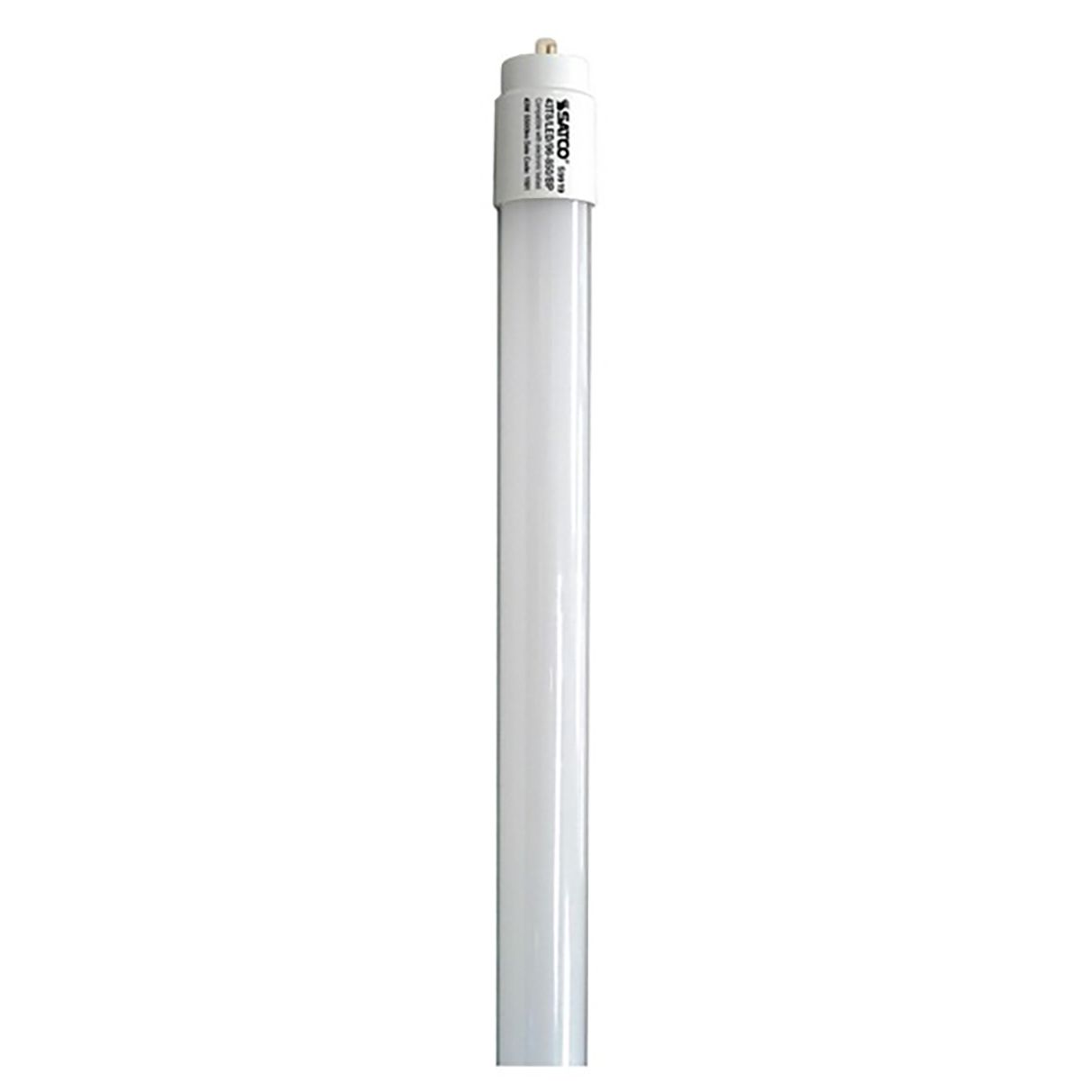 54W Equivalent Satco 4000K 43W LED Non-Dimmable Standard T8