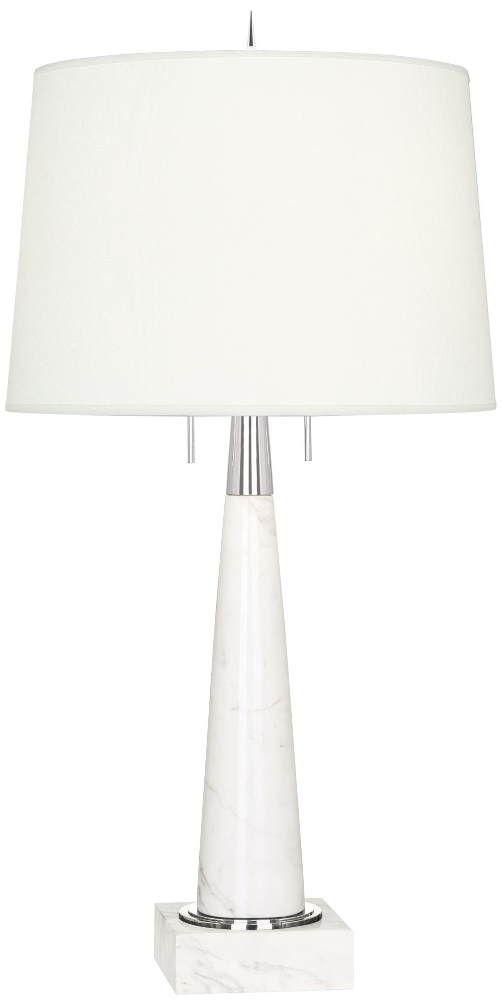 Robert Abbey Florence Carrara Marble Table Lamp