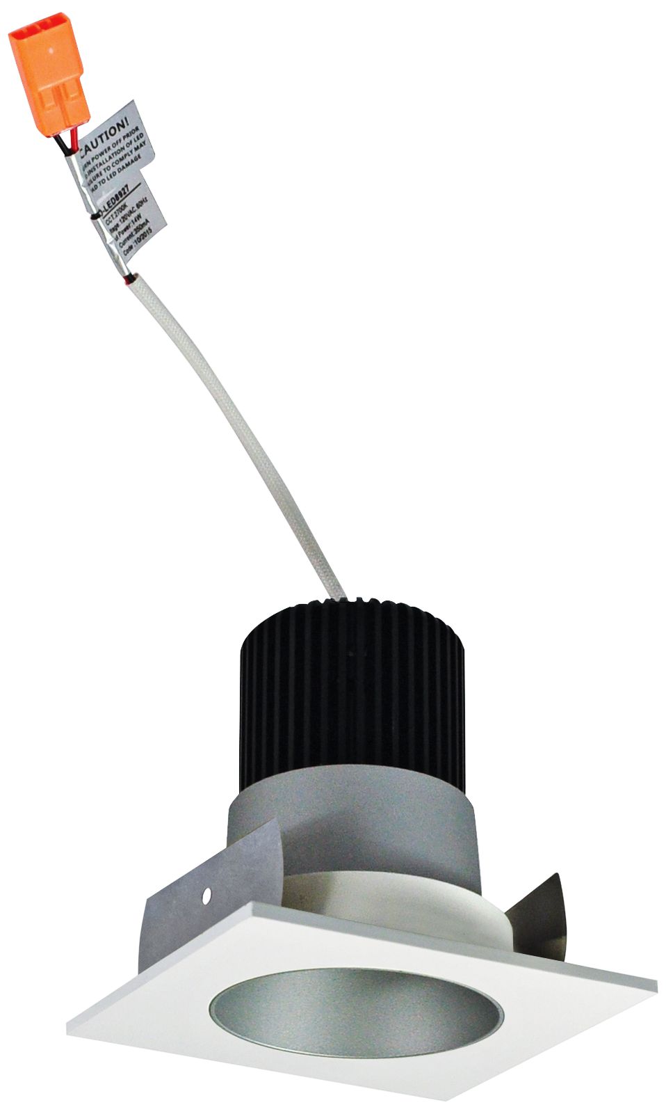 Iolite 2" Haze and White Square Gimbal LED Retrofit Trim