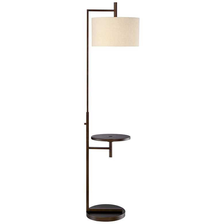 Image 2 Mesa Tray Table Floor Lamp with USB Port