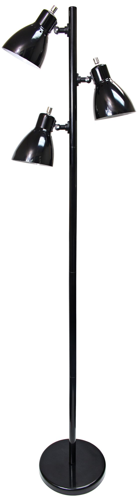 Rosemont Black 3-Light Tree Floor Lamp