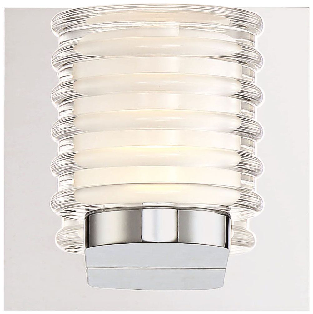 Eurofase Ancona 5 1/4" High Chrome LED Wall Sconce