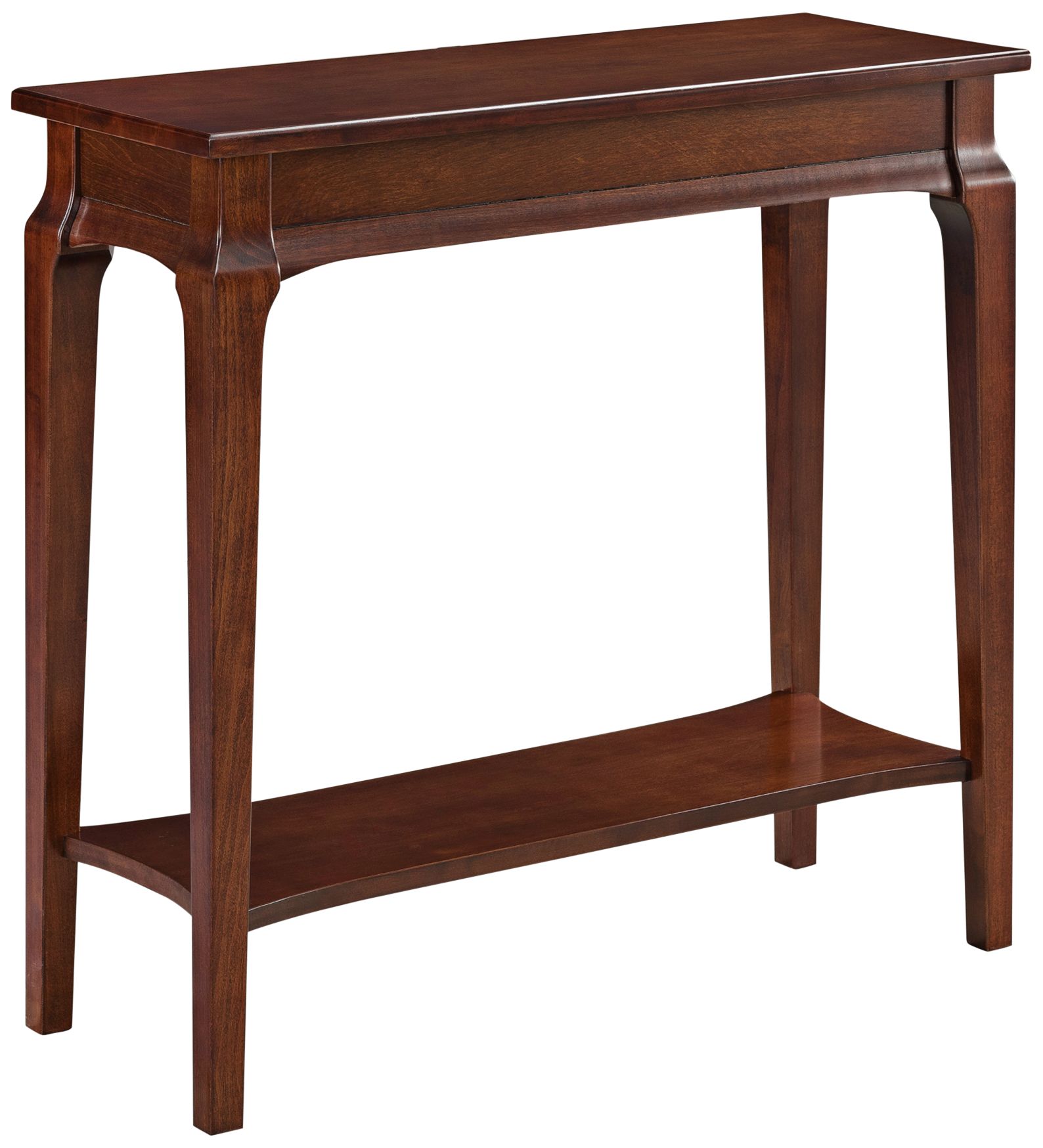 Stratus 30" Wide Heartwood Cherry Wood Hall Stand