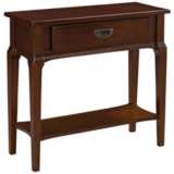 Stratus 30&quot; Wide Heartwood Cherry Wood Hall Stand Table