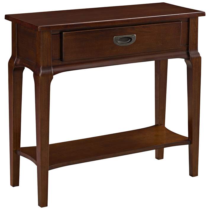 Stratus 30 Wide Heartwood Cherry Wood, 30 Wide Console Table