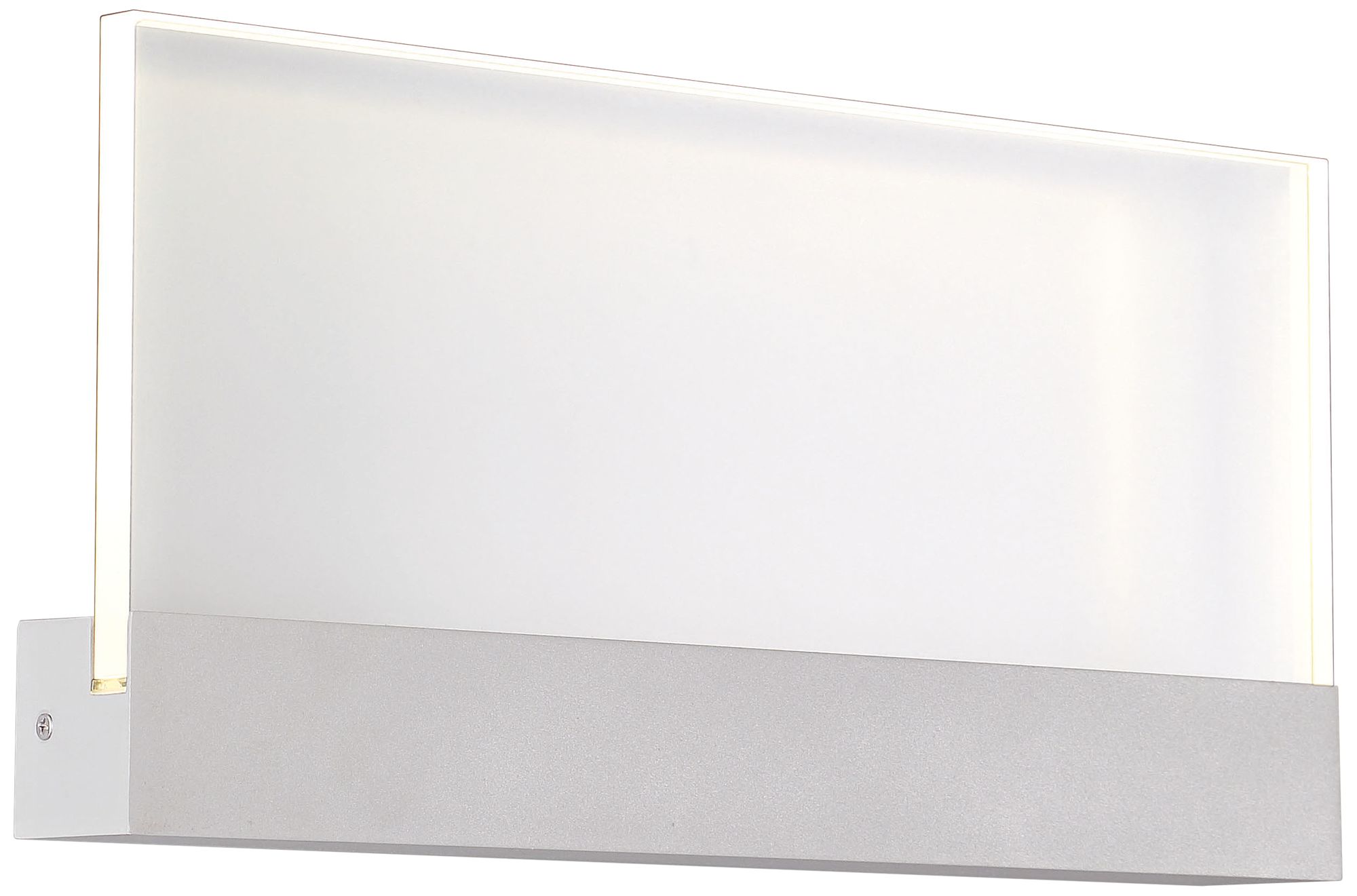 Halpern 8" High Marine Gray Large LED Outdoor Wall Light