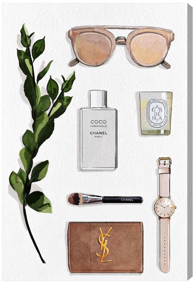 Oliver Gal Nude Canvas Wall Art