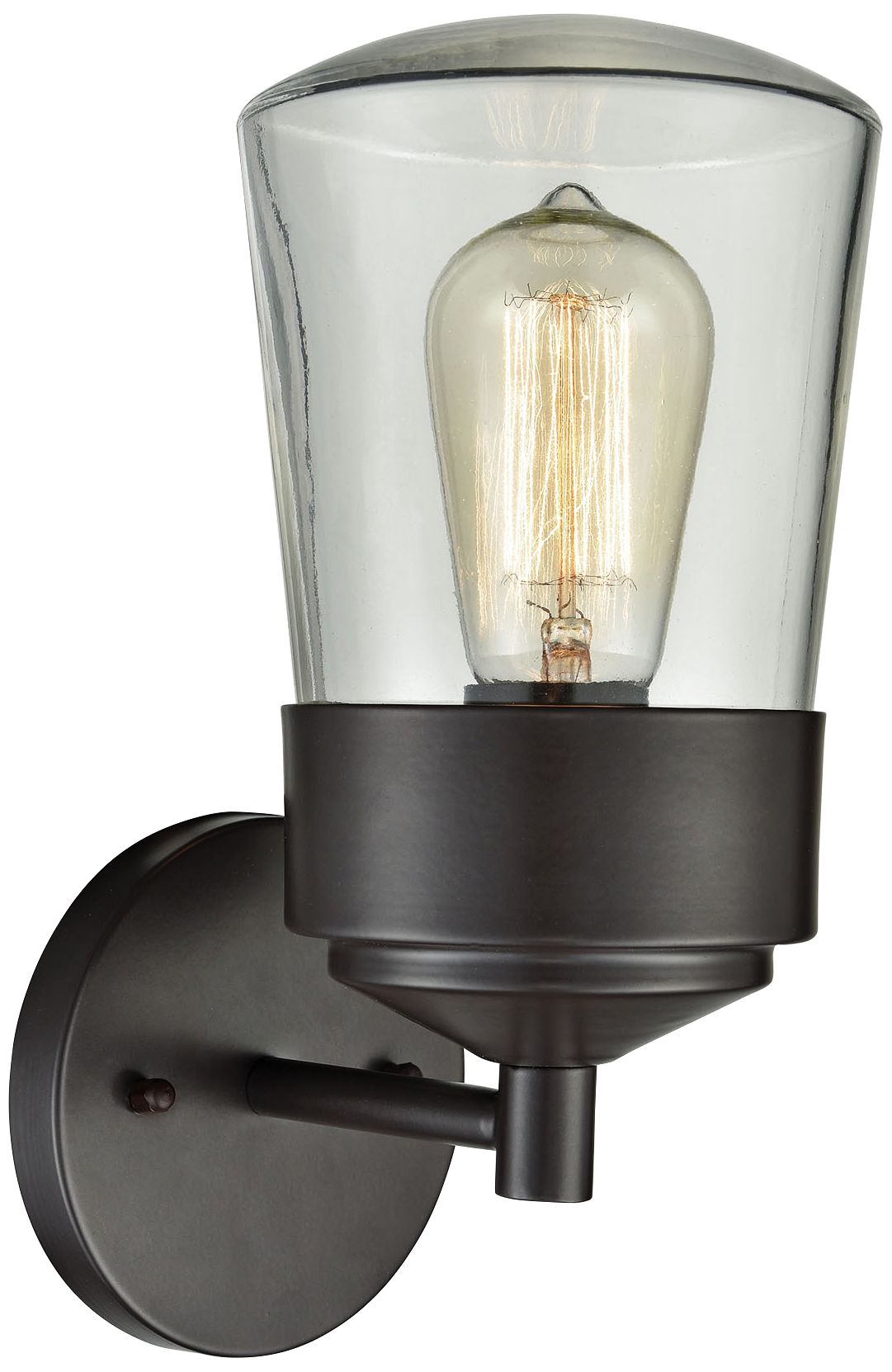 Mullen Gate 11" High Oil Rubbed Bronze Outdoor Wall Light