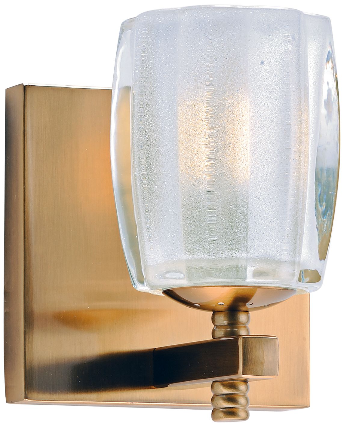 Maxim Bravado 6" High Golden Bronze LED Wall Sconce