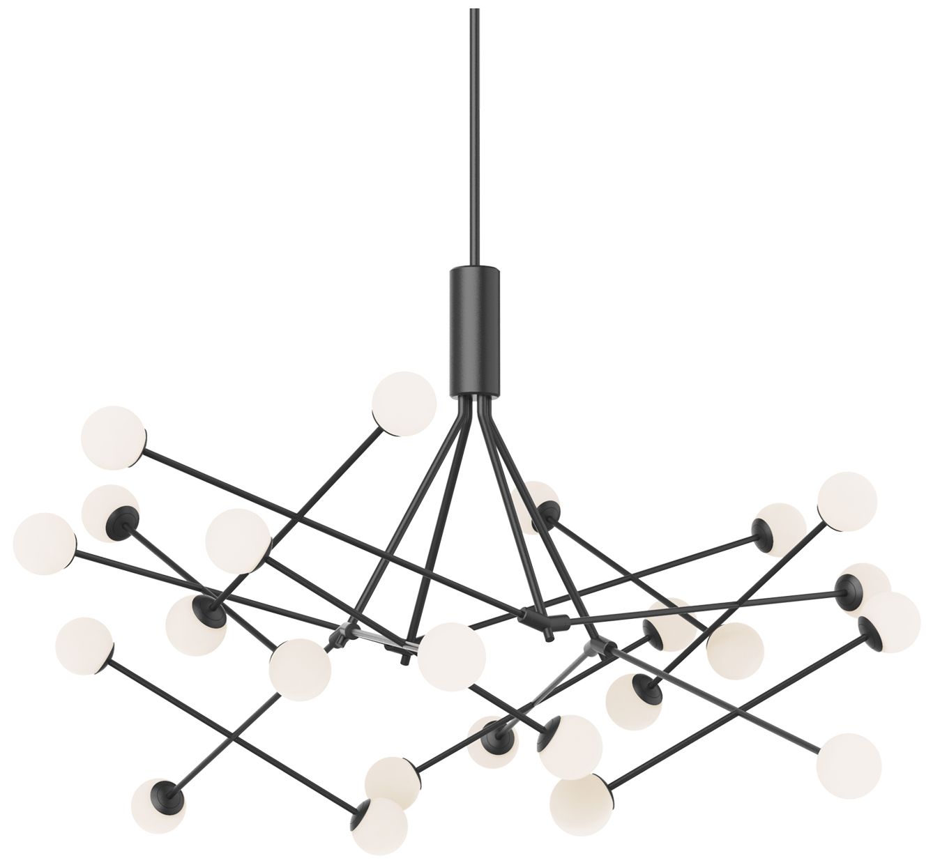 Kuzco Moto Led 56-in Black Led Chandeliers