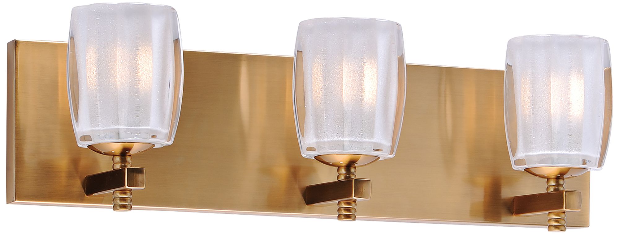 Maxim Bravado 19" Wide Golden Bronze 3-LED Bath Light