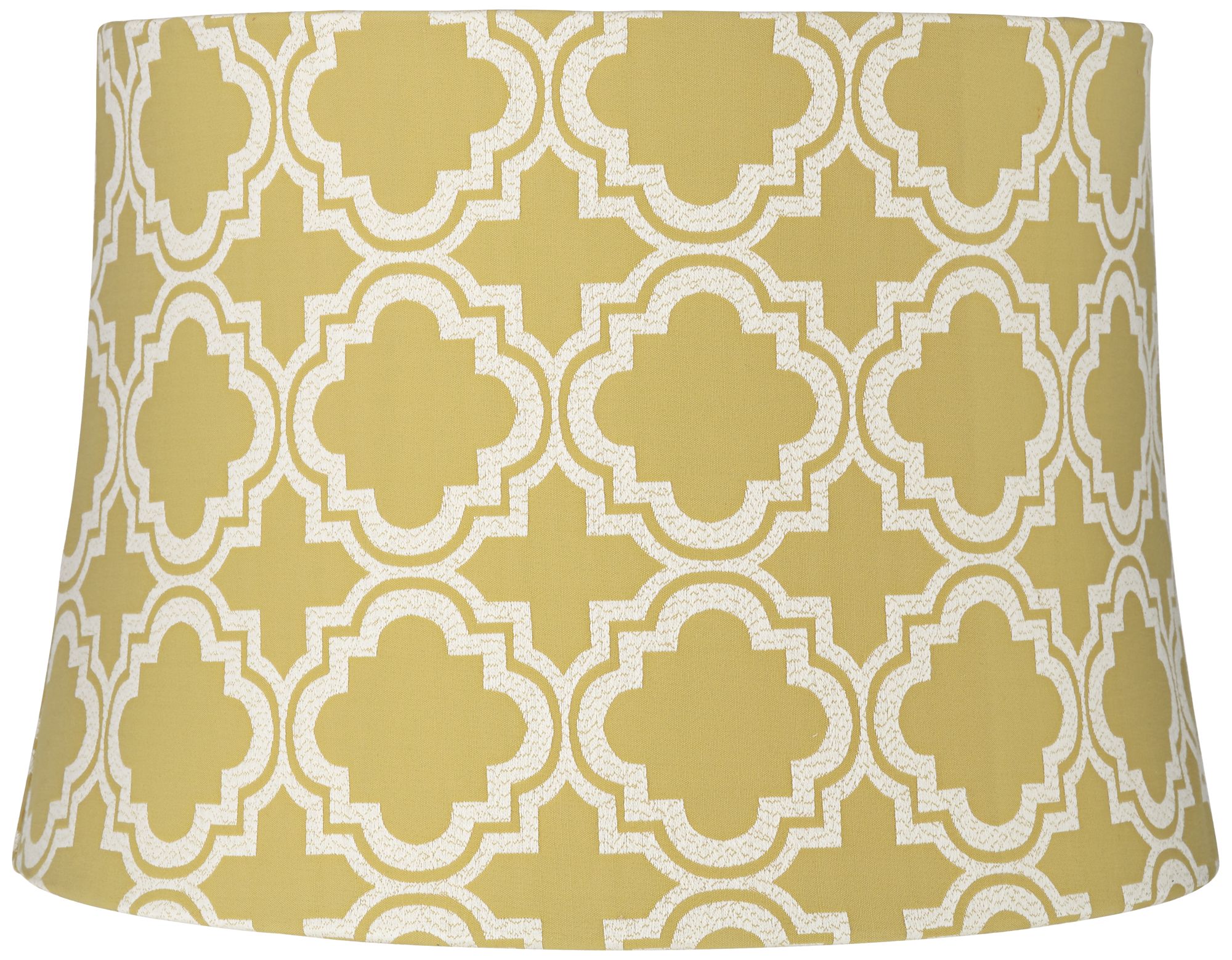 Wewoka Olive Round Drum Lamp Shade 13x15x10.5 (Spider)