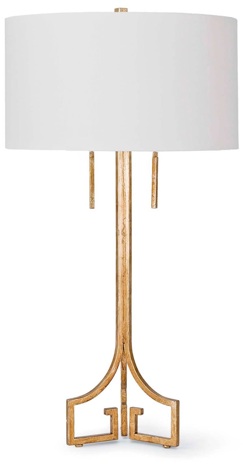 Regina Andrew Le Chic Antique Gold Leaf Table Lamp