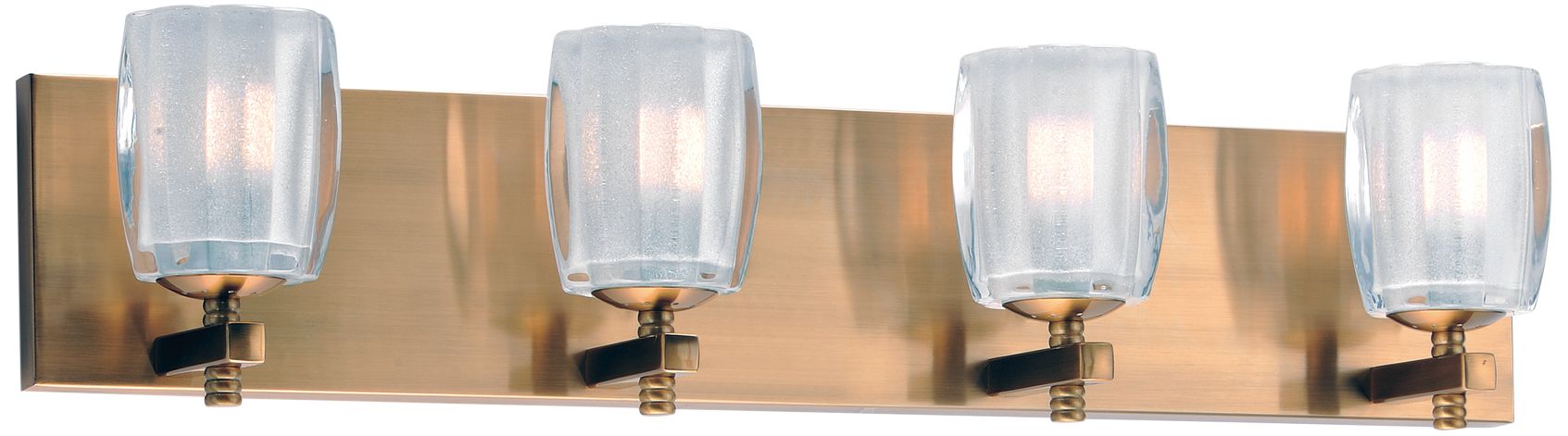 Maxim Bravado 26" Wide Golden Bronze 4-LED Bath Light
