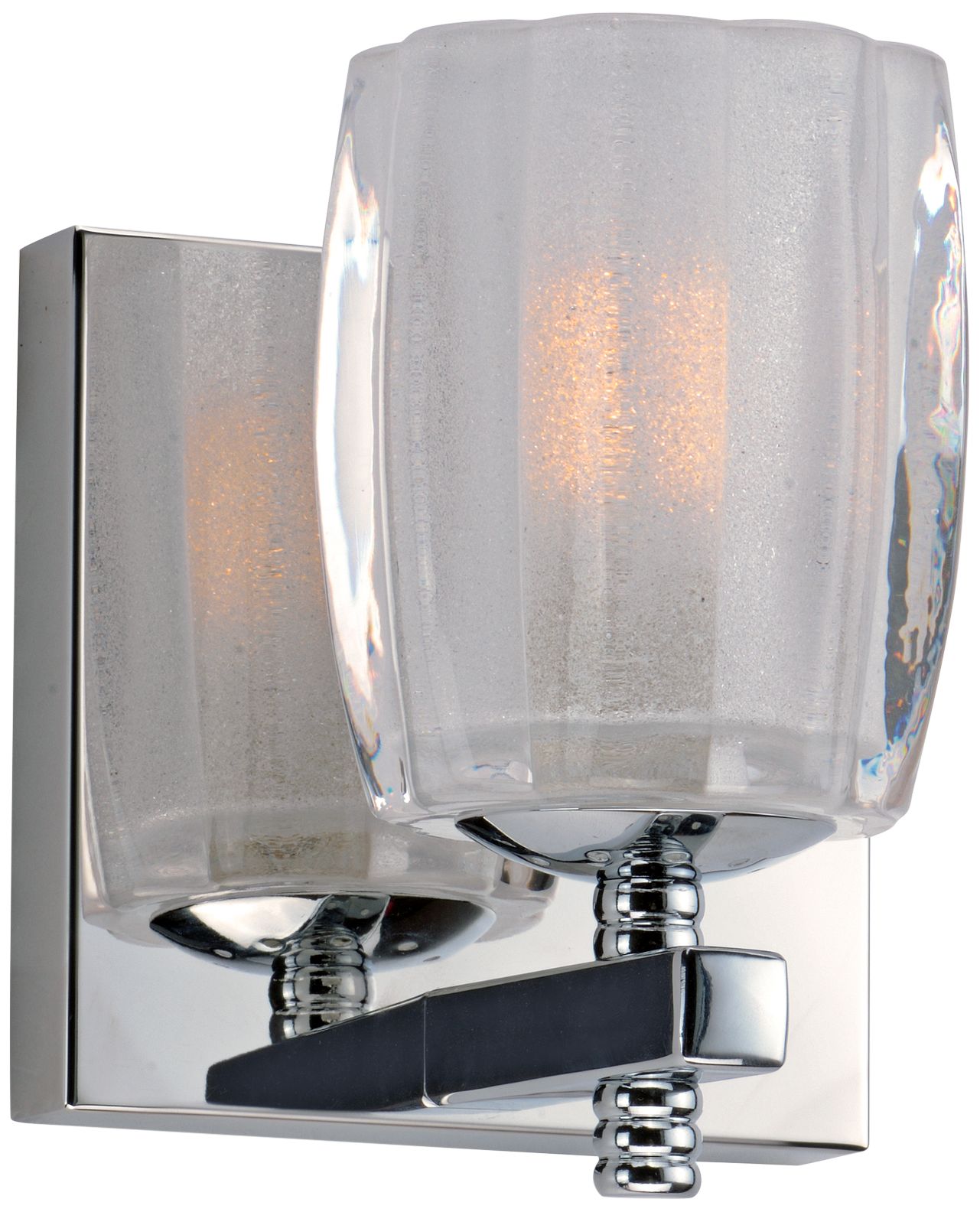 Maxim Bravado 6" High Polished Chrome LED Wall Sconce